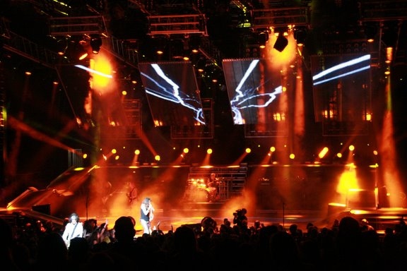Aerosmith Show Awesome Stage Lighting