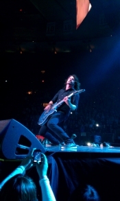 Dave Grohl Rocking Out at Madison Square Garden
