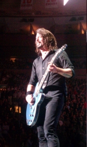 Dave Grohl Smiling At Madison Square Garden