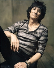 Rolling Stones Ronnie Wood Chillin