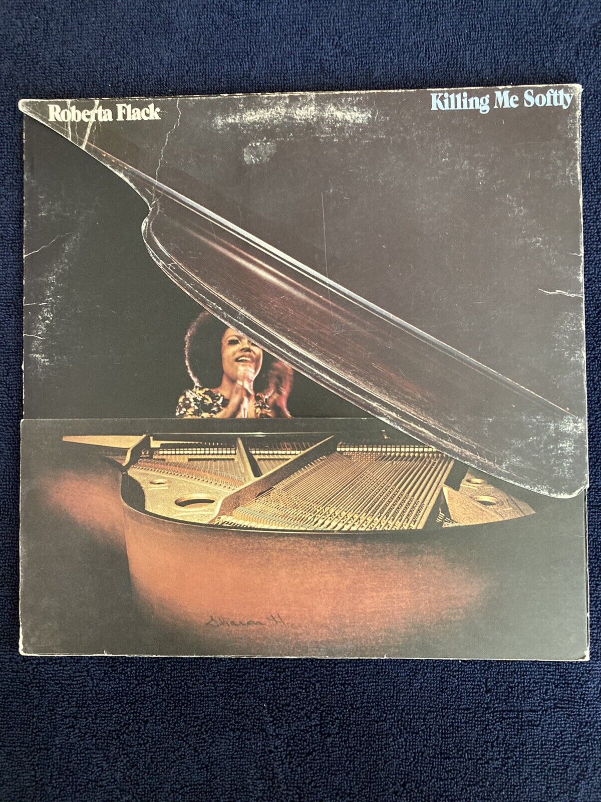 ROBERTA FLACK~ Killing Me Softly. 1973 Vinyl LP.  Vg+ Clean Player  Quick Ship