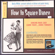 BETTY WHITE HOW TO SQUARE DANCE CONVERSA-PHONE RECORDS EXC VINYL LP 160-76W picture