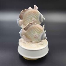 Vintage George Good Rotating Fish Music Box picture