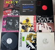 9 Vintage 12” Singles Hip Hop Rap Vinyl Record Albums ICE-T Raekwon Coolio MORE picture