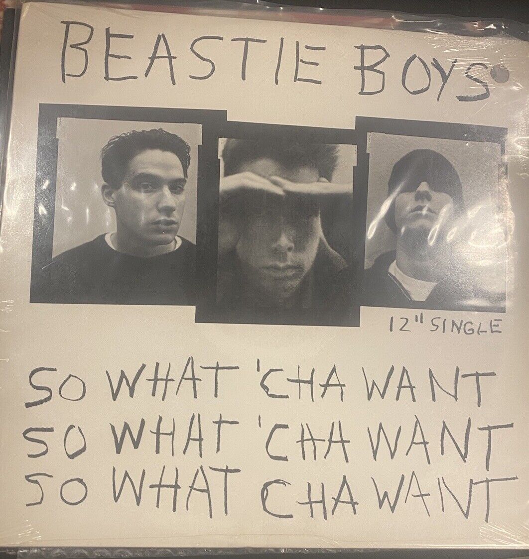 BEASTIE BOYS So What’cha Want Single 12” Vinyl Vintage 🎍