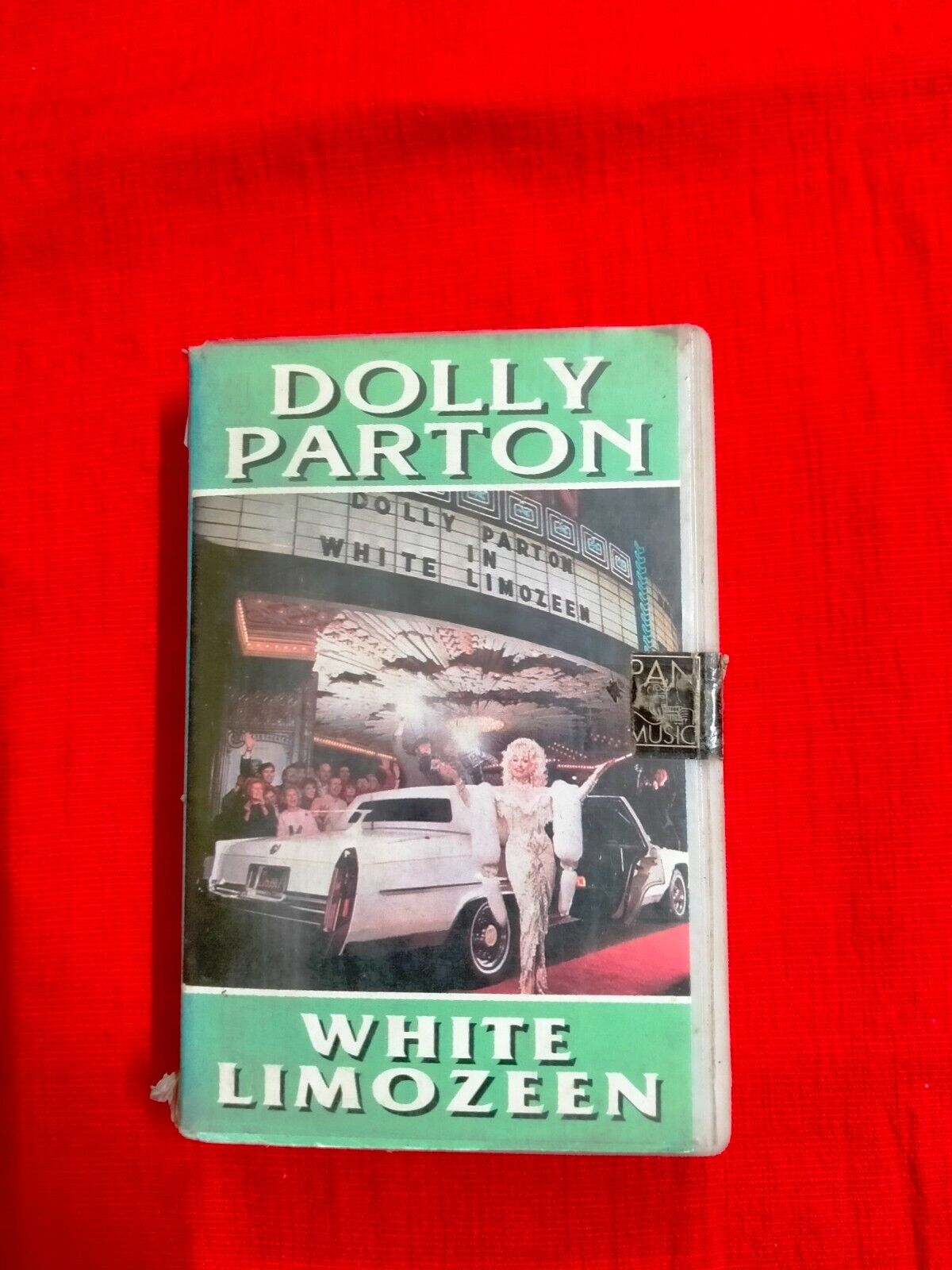 Dolly Parton White Limozeen RARE orig Cassette tape INDIA indian Clamshell 1992