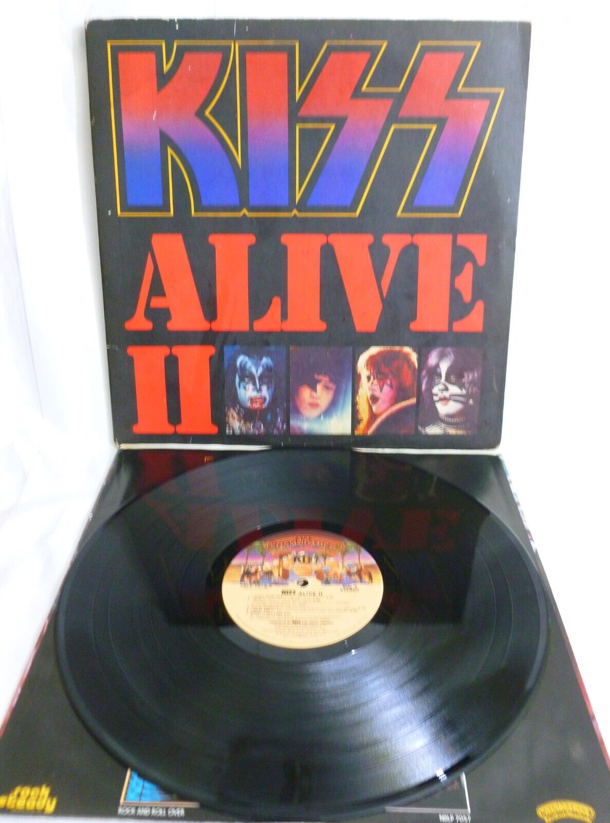 Kiss Alive II - Double Vinyl LP - NBLP 7076-2 - Casablanca  1977 - Hard Rock Met