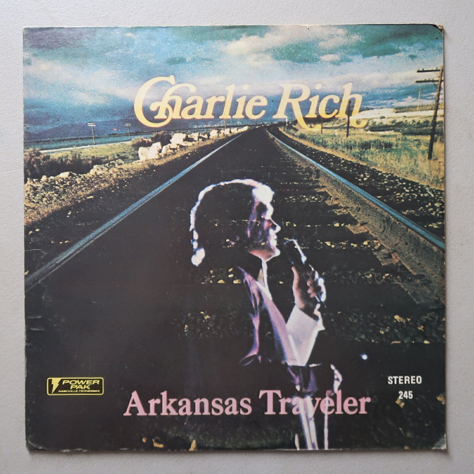 CHARLIE RICH ARKANSAS TRAVELER VINYL LP POWER PAK VERY GOOD CONDITION 60