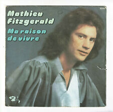 Mathieu Fitzgerald Vinyl 45 RPM 7 