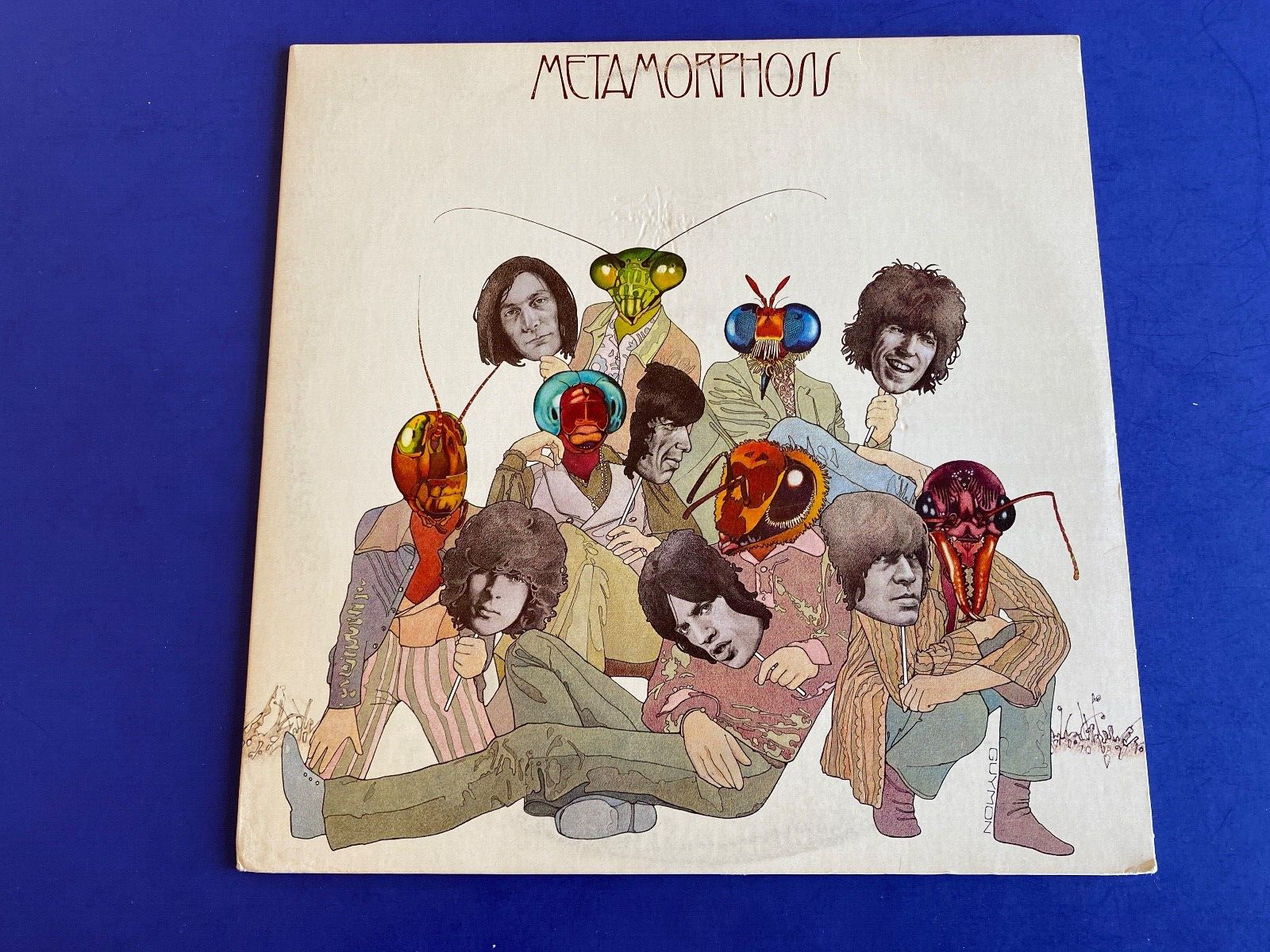ROLLING STONES Metamorphosis ABKCO ANA-1 tested 1973 Near Mint Vinyl EX cover
