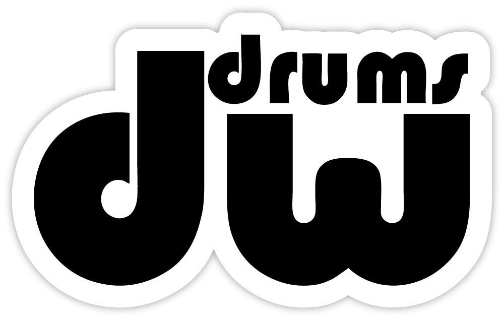 DW Drums sticker decal 5