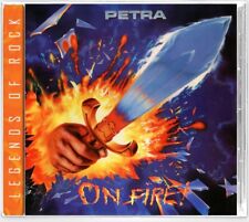 PETRA ON FIRE (CD) 2021 LEGENDS OF ROCK EDITION WITH TRADING CARD CHRISTIAN ROCK picture
