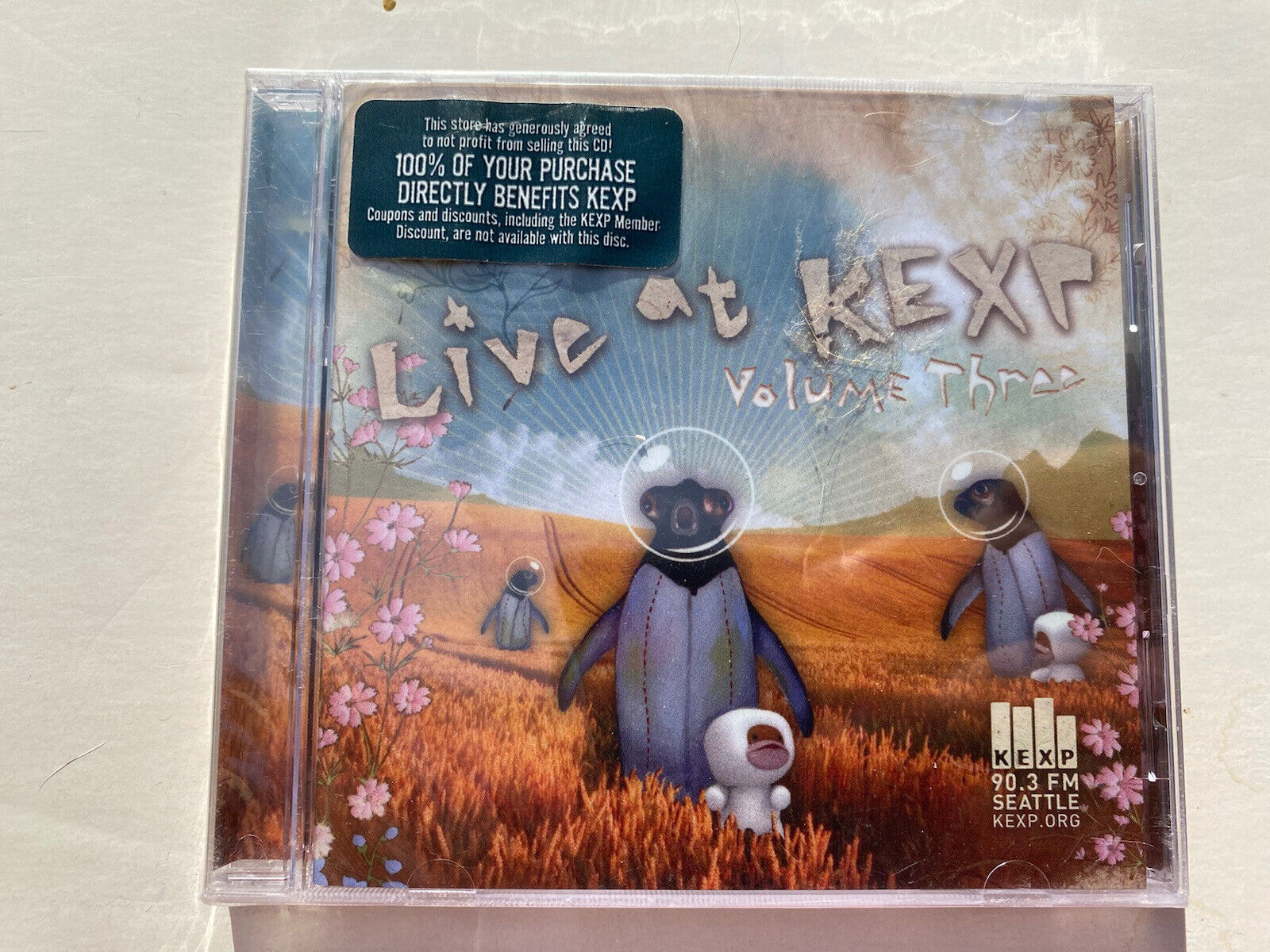  KEXP CD 2007 90.3 Seattle SEALED Frank Black Billy Bragg The Shins English Beat