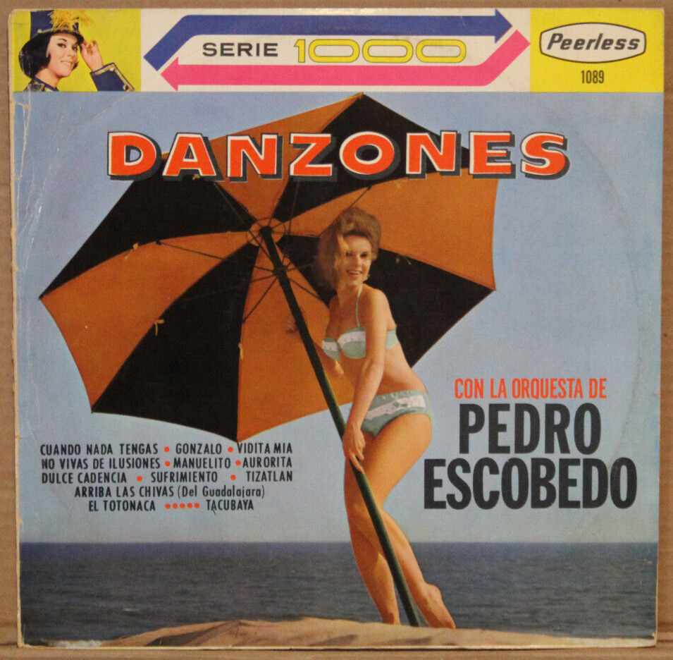 Danzones Con La Orquesta De Pedro Escobedo Peerless 1089 1964