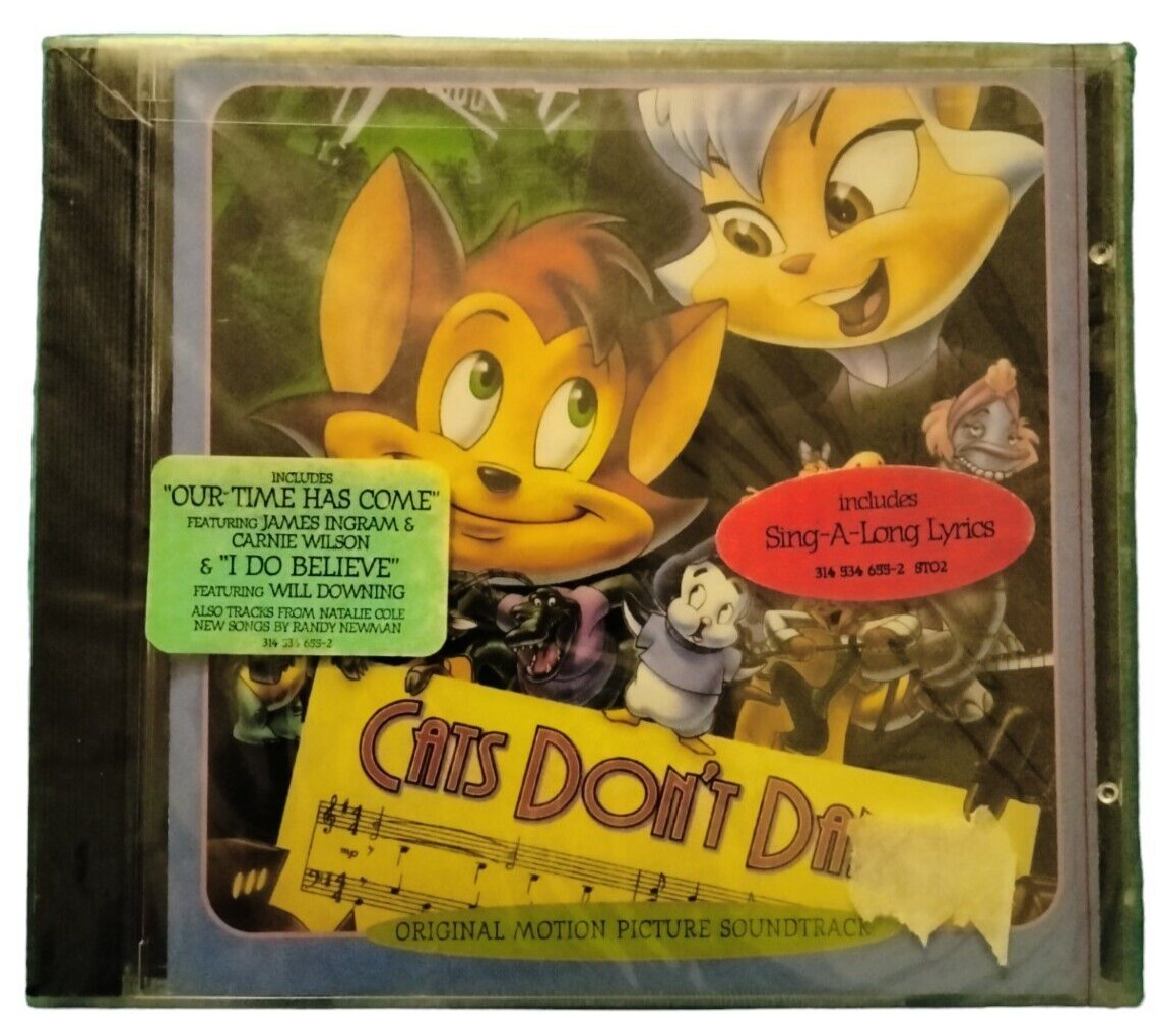 Cats Don't Dance Original Soundtrack (CD, Mar-1997, PolyGram) NEW Rare HTF