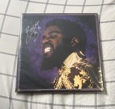 Big K.R.I.T. 4Eva Is A Mighty Long Time Purple Gold Vinyl LP Signed Autograph picture