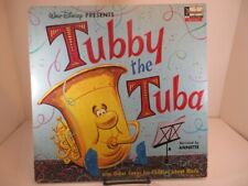 Walt Disney Tubby the Tuba Songs for Children LP Record Ultrasonic Clean 1963 EX picture
