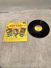 Disney Brer Rabbit Song Of The South Uncle Remus Disneyland Record Vinyl LP Book picture