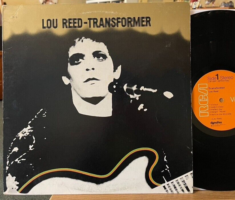 Lou Reed Transformer Vinyl LP RCA LSP-4807 Walk On the Wild Side Perfect Day '72