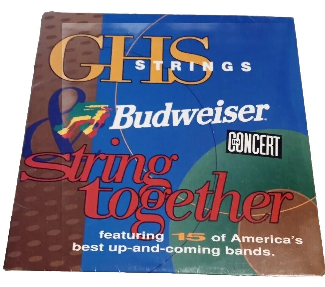 Vintage 2000 GHS Strings Sampler Promo CD Loft Fastgun Azz Izz Budweiser Sealed