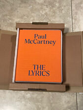 Paul McCartney Signed Book The Lyrics 1956 to the Present Autographed 118/175 picture