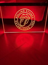 ROLLING STONES LED NEON LIGHT SIGN 8x12 picture