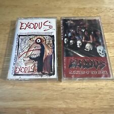 Exodus Lot- Force Of Habit US And Pleasures Of The Flesh Cassette Thrash Metal picture