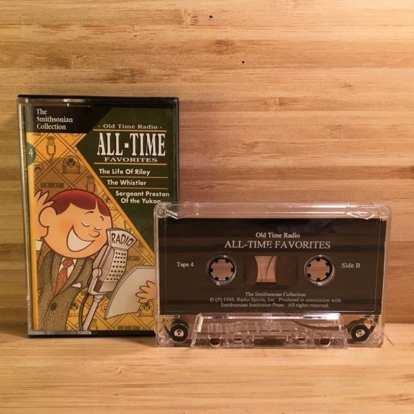 Smithsonian Collection: Old Time Radio All-Time Favorites Tape 4, 1994 VG #CT47