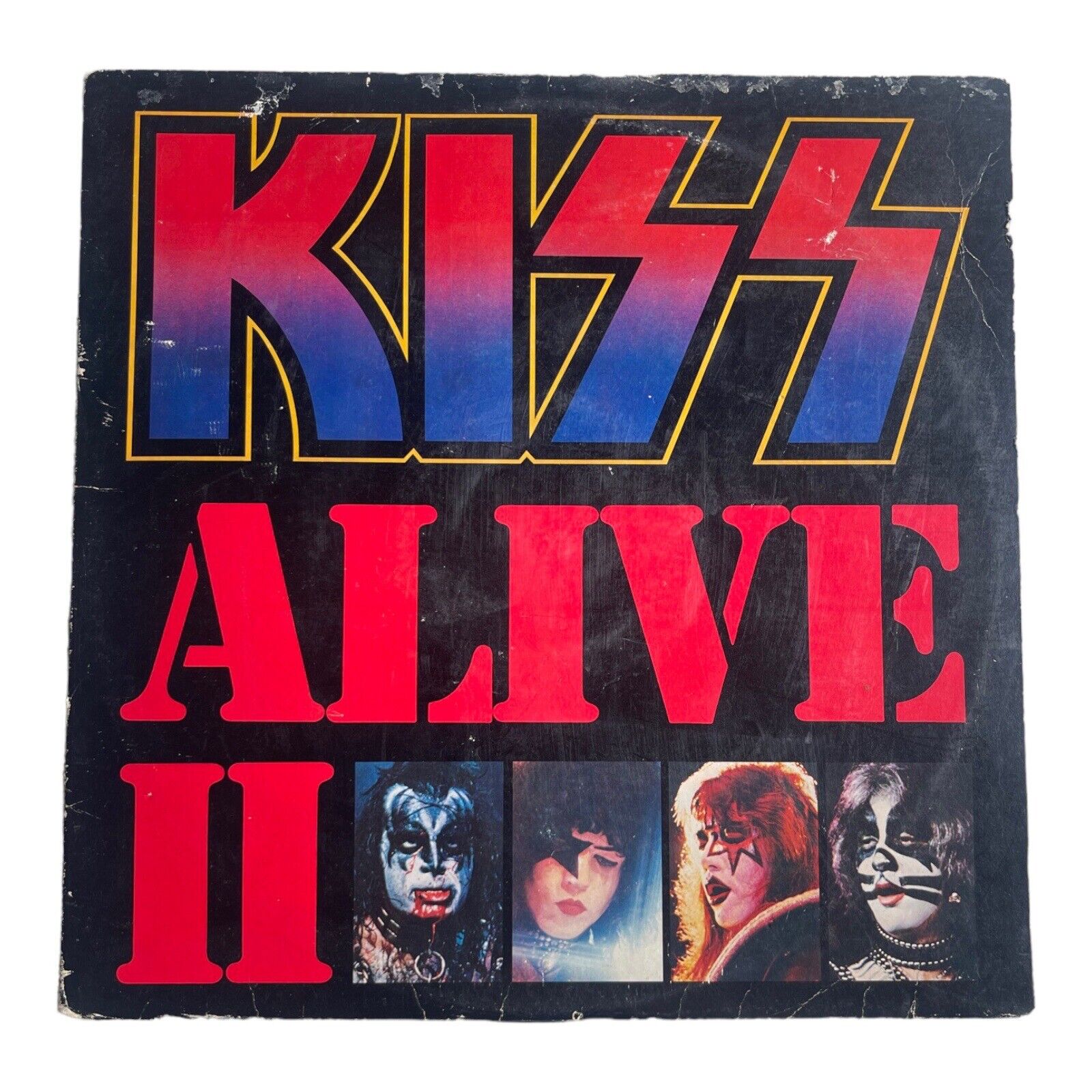 Kiss - Alive II  2x Vinyl LP Album 1977 NBLP-7076-2-11.98 1st Pressing Gatefold