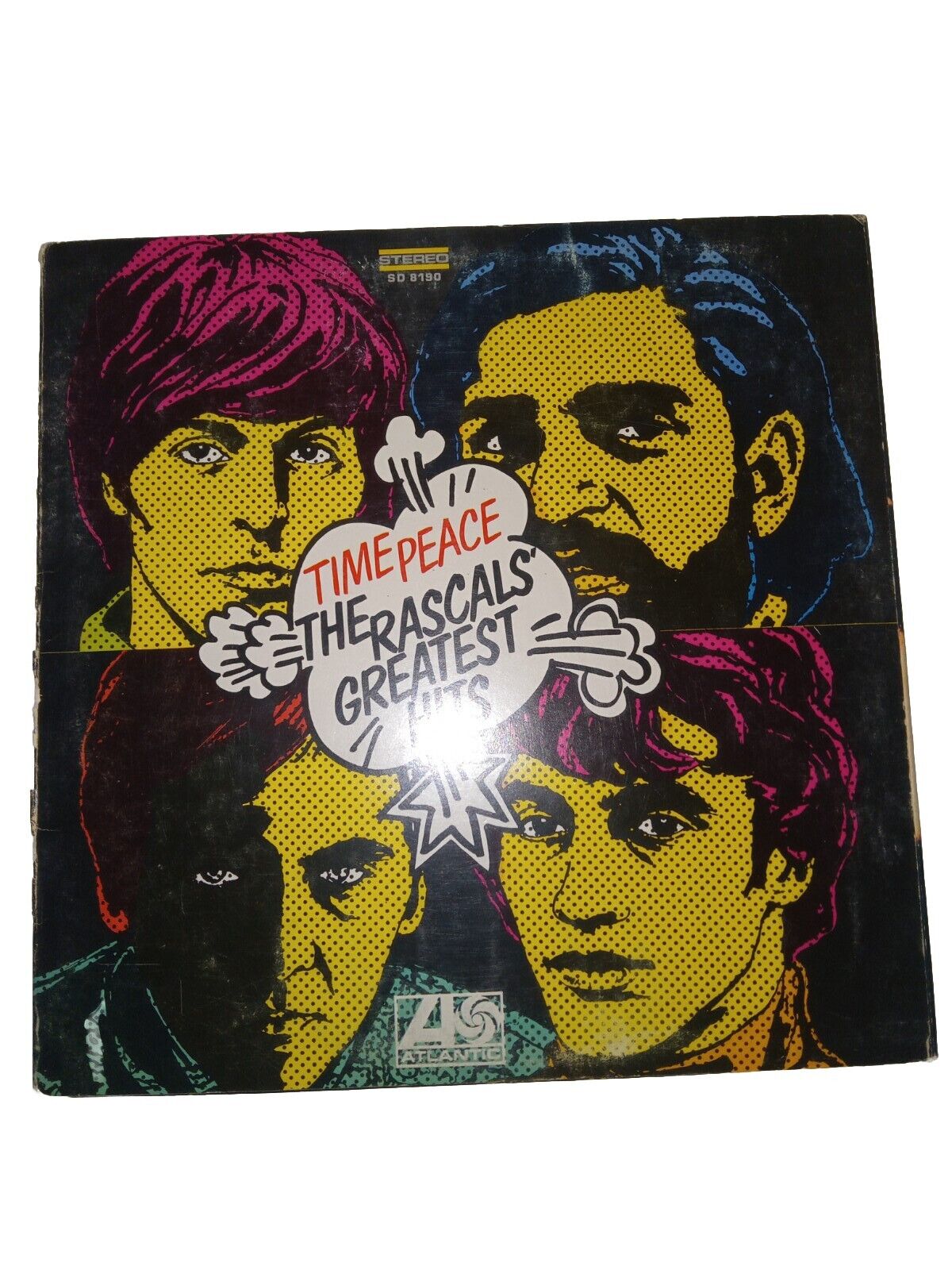 TIME PEACE THE RASCALS GREATEST HITS  VINYL STEREO LP RECORD OG