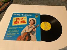 PATSY MONTANA Cowboy’s Sweetheart rare starday lp slp 376,ANSWER TO 16 TONS, picture