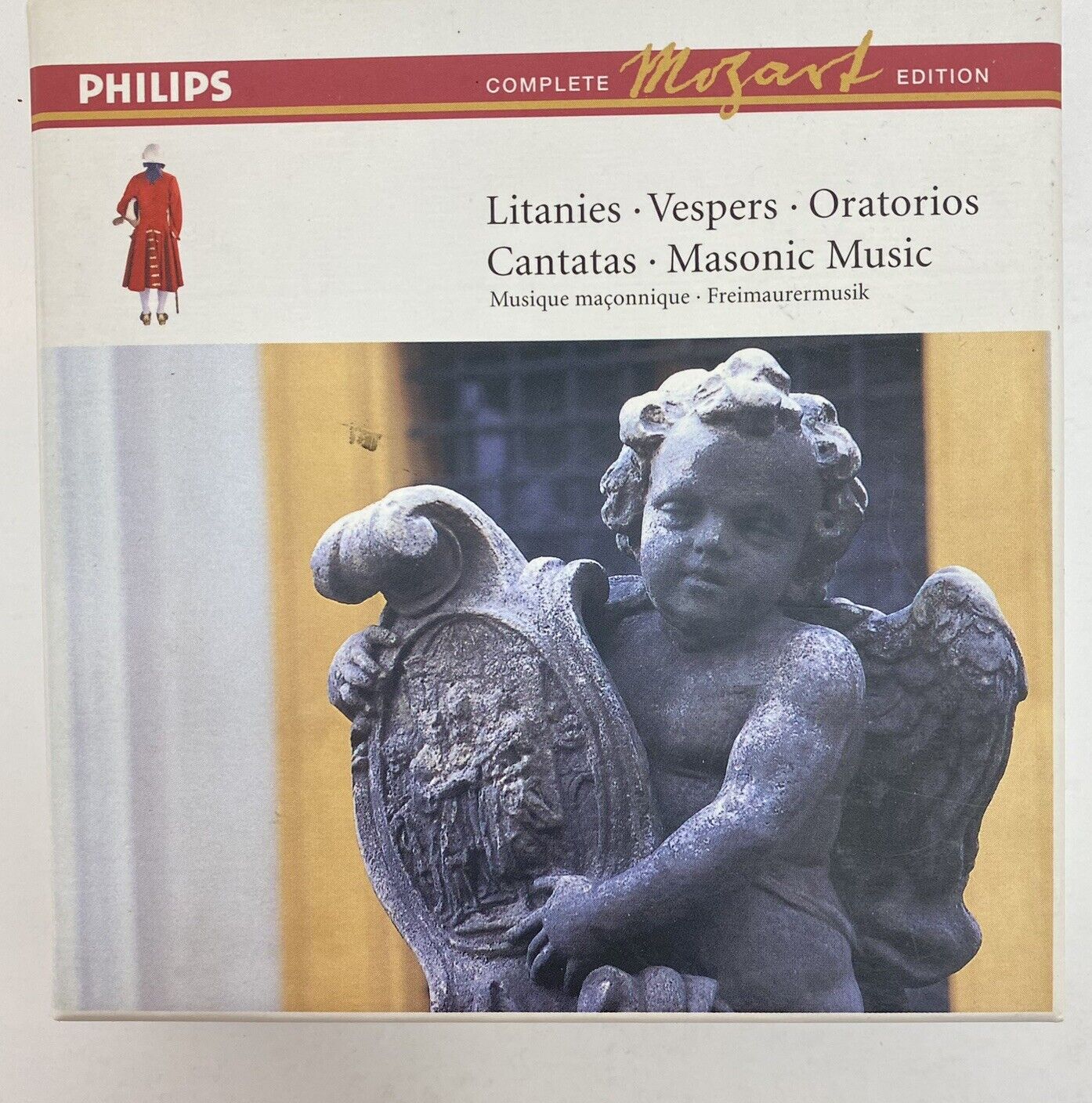 Complete Mozart - Litanies Vespers Oratorios Cantatas Masonic Music 13 CD Set