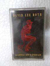 DAVID LEE ROTH A LITTLE AIN T ENOUGH RARE orig CASSETTE TAPE INDIA picture