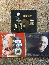 3 Pete Levin CDs. Killer organ player. w/Joe Beck, Tony Levin, Dave Stryker & picture