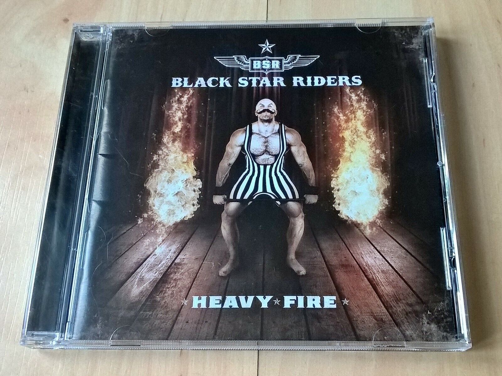 BLACK STAR RIDERS (SCOTT GORHAM / RICKY WARWICK) - HEAVY FIRE - CD (EX. cond.)