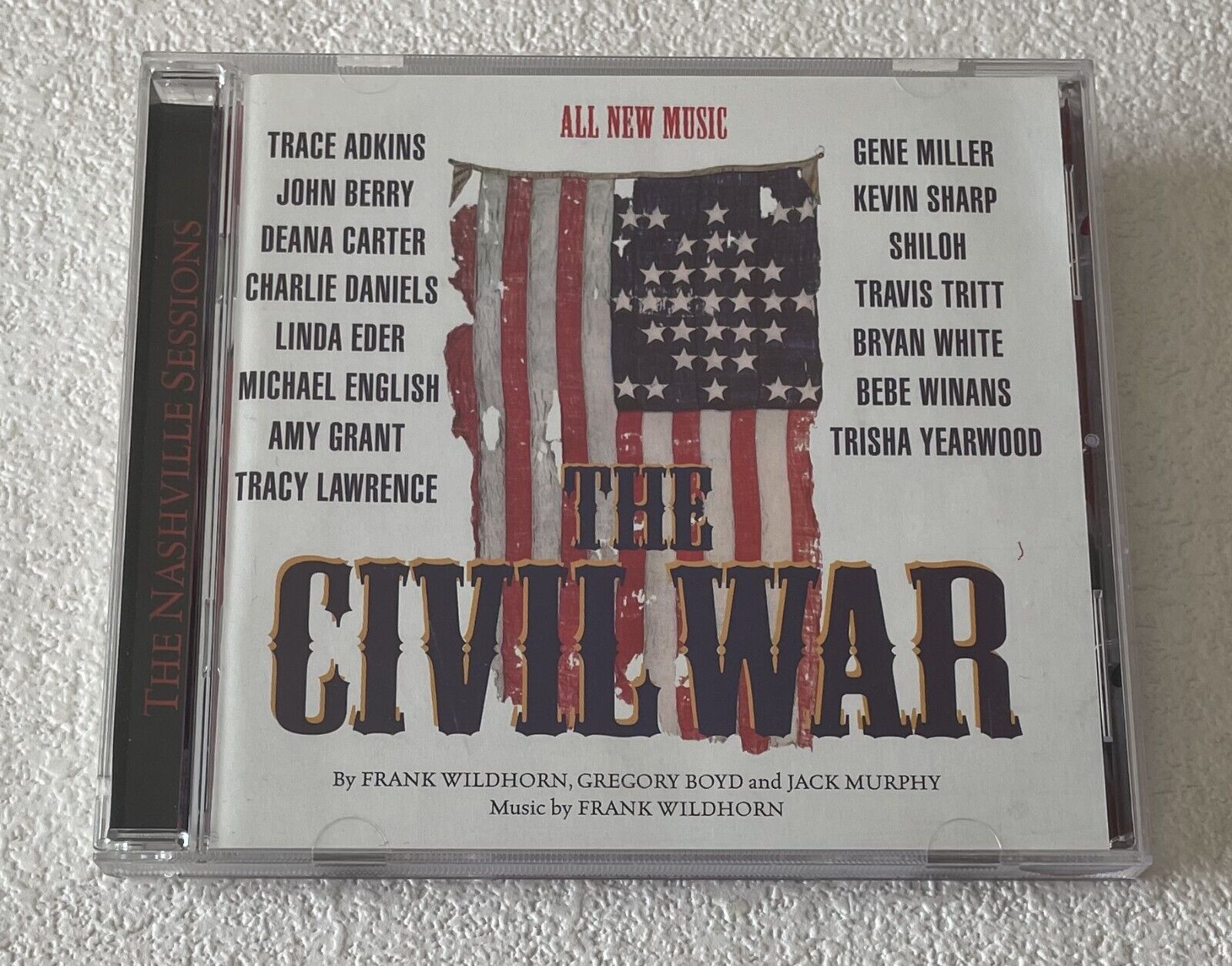 VARIOUS ARTISTS~THE CIVIL WAR (THE NASHVILLE SESSIONS)~1998 US 15-TRACK CD ALBUM