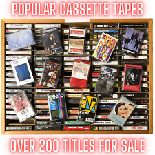 CASSETTE TAPE SALE 80s 90s Rock Pop New Wave Synth Electronic BUILD UR OWN LOT picture