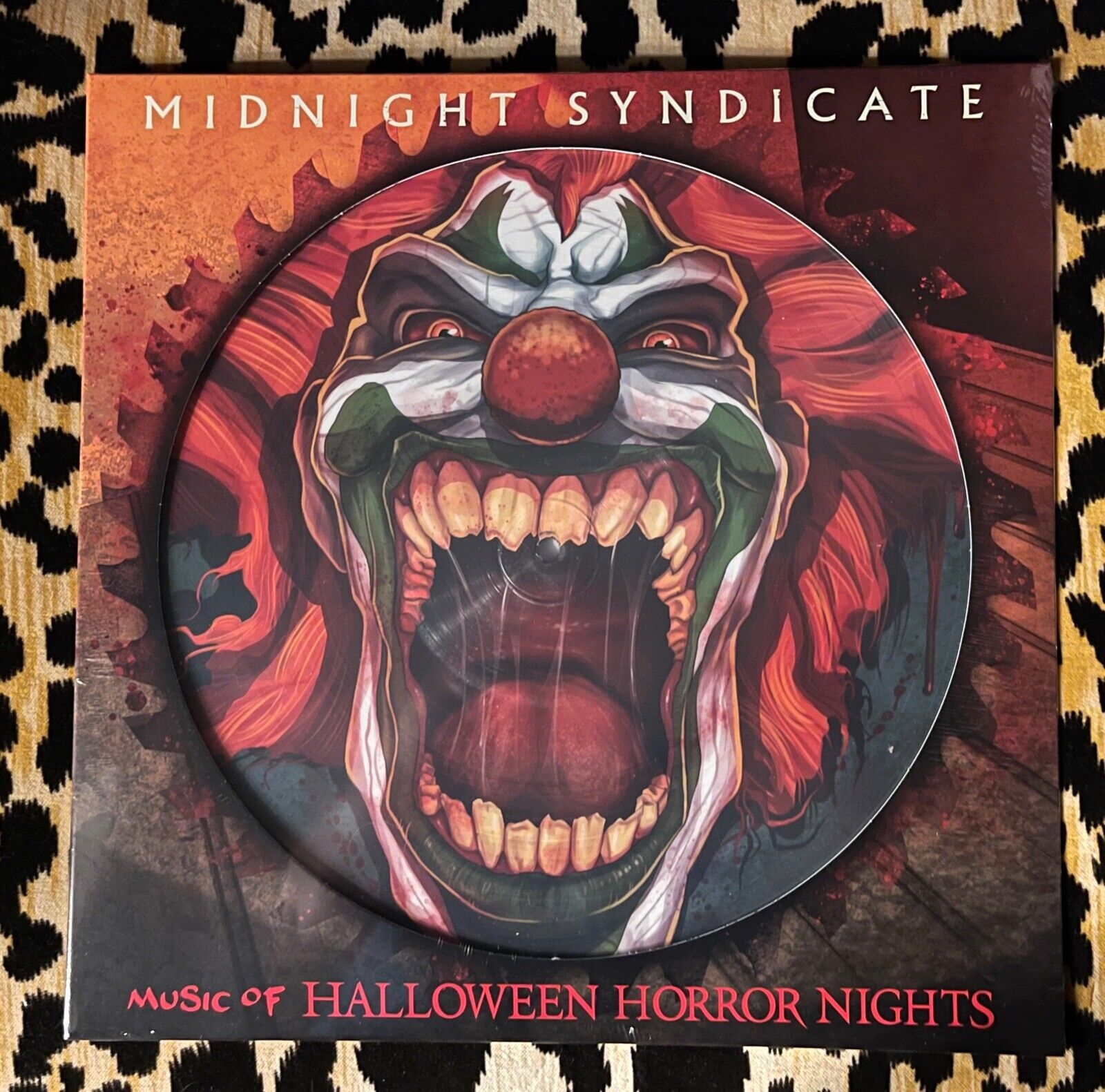 2021 Universal Studios Music of Halloween Horror Nights Vinyl Record Jack LE1000