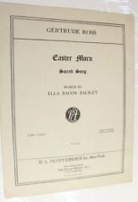 Easter Morn Vintage Sheet Music 1919 picture