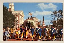 Walt Disney World postcard; Liberty Square Fife and Drum Corps; not mailed picture