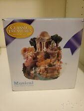 Vintage Classic Treasures Musical Angel Water Fountain New in Box Amazing Grace picture