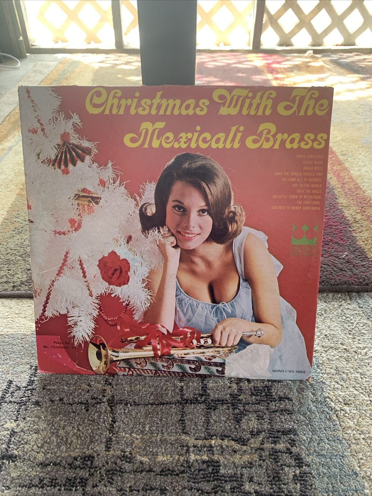 Christmas With The Mexicali Brass VINYL LP ALBUM CROWN RECORDS JINGLE BELLS