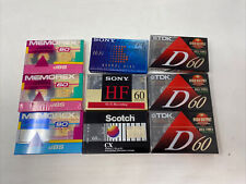 Lot Of 9 Vintage NOS Media Cassette Tapes picture