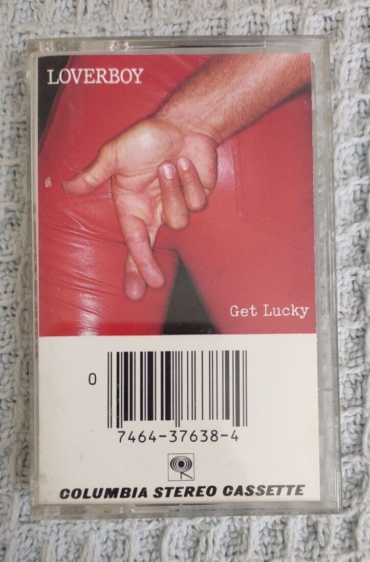 Vintage 1981 LoverBoy Cassette: Get Lucky. Tested: Excellent Sound