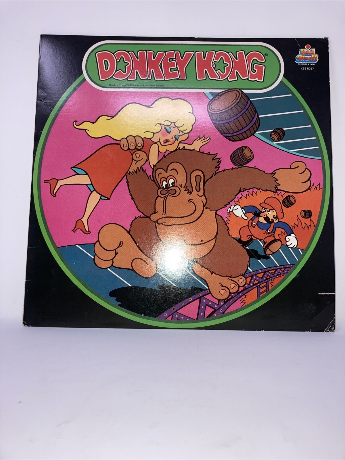 Donkey Kong Goes Home 1983 Kid Stuff LP