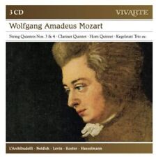 Wolfgang Amadeu Mozart: String Quintets Nos. 3 & 4, Clarinet Quintet, Horn  (CD) picture