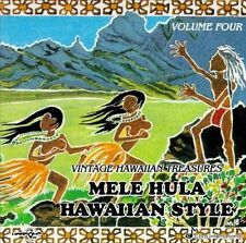 Mele Hula-Hawaiian Style : Vintage Hawaiian Treasures, Vol. 4: Mele CD picture
