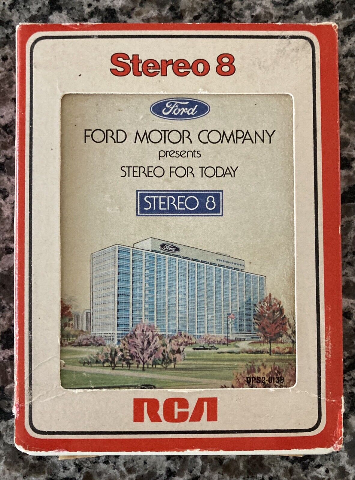 Ford Motor Company - Stereo For Today 8-Track Tape Rebuilt/Tested With Sleeve