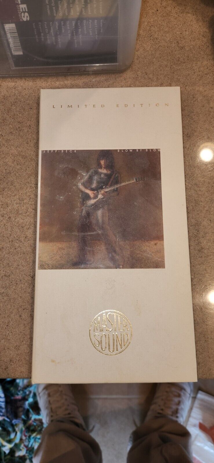 Vintage Jeff Beck Blow By Blow GOLD CD Mastersound Collectors Edition Longbox