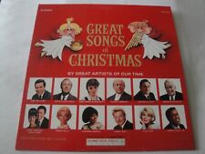 Great Songs of Christmas by Great Artists of Our Time VINYL LP ALBUM 1965 COLUMB picture